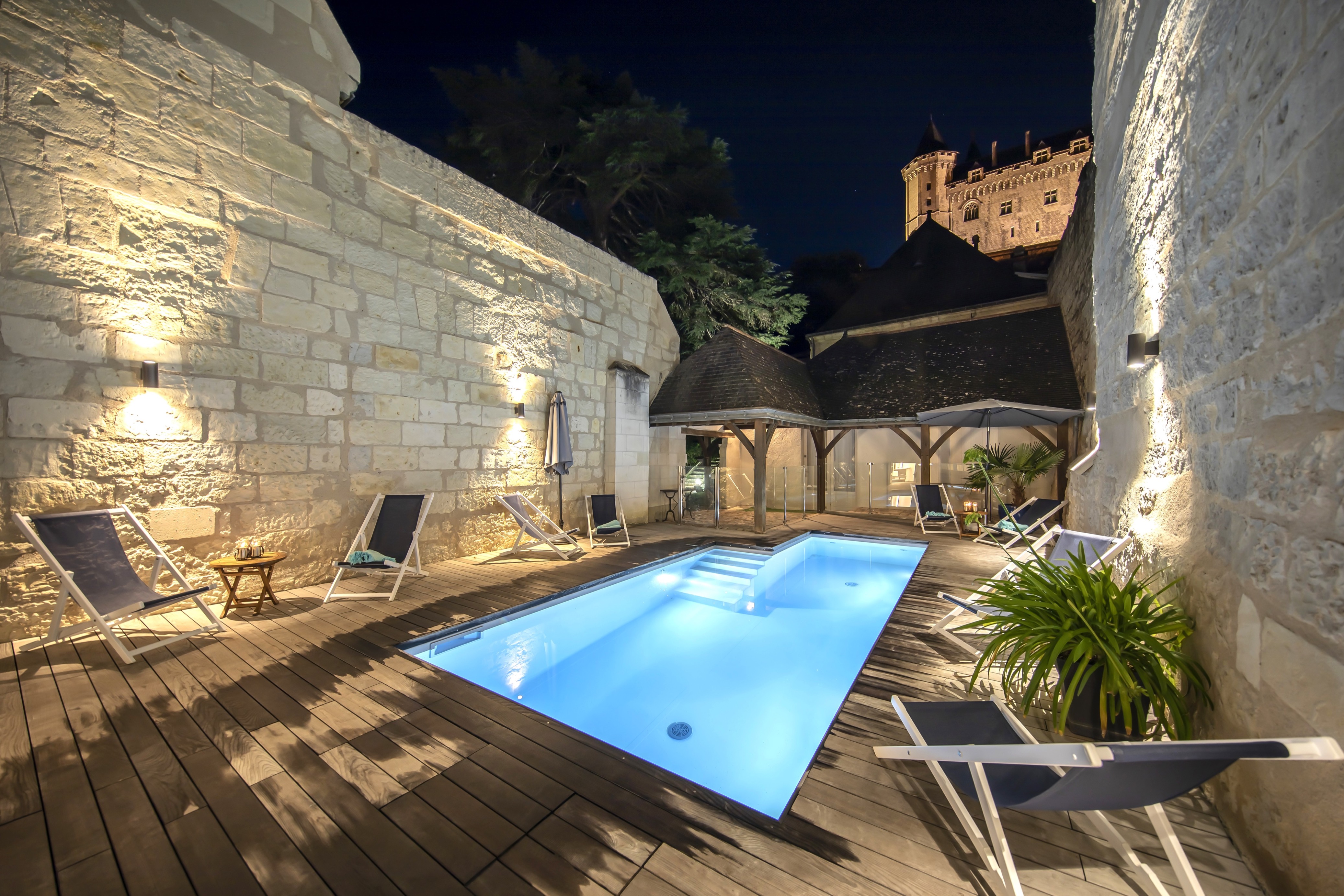 Piscine chauffée